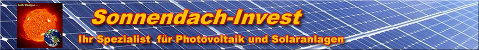 sonnendach-invest photovoltaik + solaranlagen