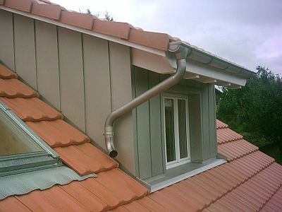 Lukarnenverkleidungen, Steckfalzpaneelen