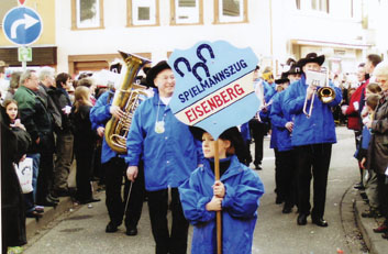 Faschingsumzug Gr&uuml;nstadt