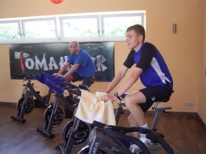 Fitness-Kurs Spinning im sports and more, Fitnessclub Wöllstein