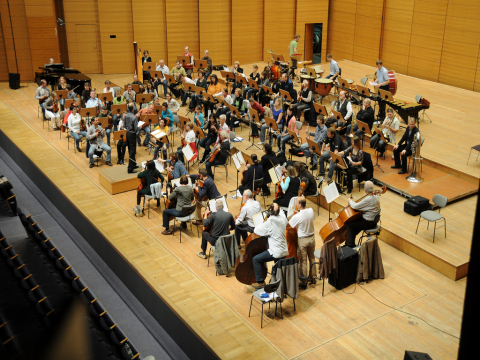 01 - Generalprobe zum Konzert im Gro�en Saal Stadthalle
