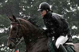 Tamina im Regen
