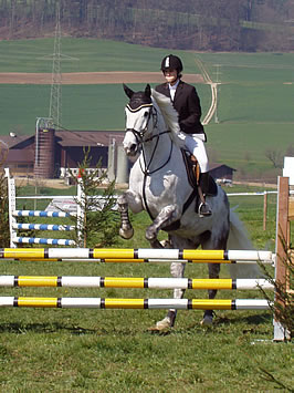 Martina mit Jolie Pomme