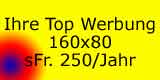Werbung am besten Platz