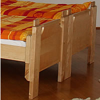 Zusatzausstattung für Stockbett Mona zum Umbau als Doppelbett