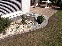 Randpfl&auml;sterung, Andeerbrunnen, Lehrlingsarbeit