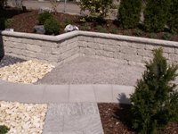 Betonmauer