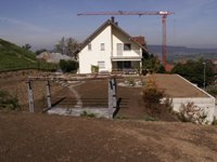 Pergole im Bau