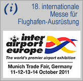 18. internationale Messe - Flughafen Ausr&uuml;stung