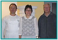 Andreas F�ller mit Frau, Senior-Chef