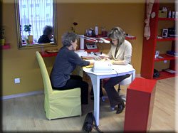 Modern ausger�stete Arbeitspl�tze