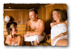 Sauna und Entspannung im Studio-1