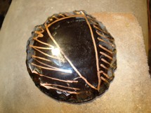 Flintknapping Pfeilspitze einzeichnen