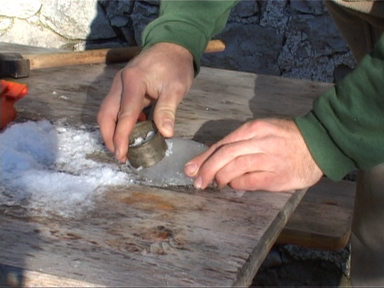 eislupe glätten