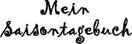 mein Tagebuch