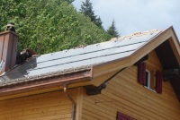 Photovoltaik Inndach f&uuml;r Stromproduktion