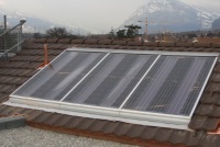 Installation Hybrid-Anlage Inndach