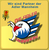 Wir sind offizieller Partner der Adler Mannheim