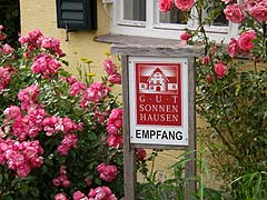 Gut Sonnenhausen - Empfang