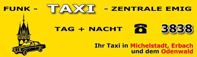 Taxi Emig Erbach Michelstadt