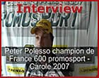 Interview de Peter Polesso