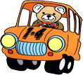 Teddyb�r 1-4  Wir bringen Sie sicher nach Hause!