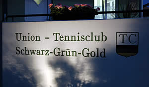 Union Tennisclub schwarz-gr�n-gold