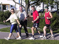 Die Nordic Walking Truppe