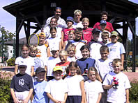 24 Jugendliche im Traininscamp