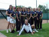 <b>Die Damen-Meistermannschaft mit Trainer Gangl</b><br>
