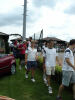 <b>Die Linesmen am Weg zum Platz</b><br>