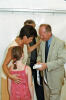 <b>Hanni Hirsch mit Obmann Manfred Buzin</b><br>
