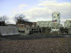 <b>Das zuk�nftige Clubhaus von Platz 2 gesehen 10.11.2001</b><br>