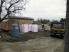 <b>Die Baustelle vom Eingangsbereich 19.11.2001</b><br>