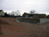 <b>Abschlussmauer bei der Terrasse 24.11.2001</b><br>