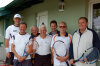 <b>2. Seniorenmannschaft 45+</b><br>Frenz Leidenfrost, Willi Stockinger, Franz Halla, Gy&ouml;rgy F&ouml;ldes, Karl Buzin, Rudi Simon und Mannschaftsf&uuml;hrer Johannes F&uuml;rst (v.l.n.r.)