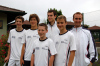 <b>Meistermannschaft 2009 - Jugend m16u</b><br>Jonathan Sitz, Dominik &Ouml;ller, Julian Klune, Felix K&ouml;nig, Sascha Malecek und Mannschaftsf&uuml;hrer J&uuml;rgen R&ouml;ssner (v.l.n.r.)