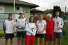 <b>Clubmeisterschaft 2009</b><br>Die Finalisten der Clubmeisterschaft 2009 - Christoph Riedl, Thomas Fritthum, Verena Stockinger, Susanne Klune Wailzer, Gyuri F&ouml;ldes und J&uuml;rgen R&ouml;ssner (v.l.n.r.)