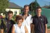 <b>Generationenturnier 2009</b><br>Die Finalisten Christoph Riedl, Helga Riedl Heinzl, Martin Maierhofer und Stephan Wisgrill (v.l.n.r.)