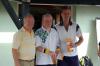 <b>Clubmeisterschaft 2010</b><br>Obmann Ing. Manfred Buzin mit den Doppelmeister Dr. Peter Thirring und Martin Maierhofer (v.l.n.r.)
