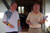 <b>Clubmeisterschaft 2010</b><br>Vizemeister im Einzel Dr. Peter Thirring mit Obmann Ing. Manfred Buzin
