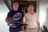 <b>Clubmeisterschaft 2010</b><br>Clubmeister im Einzel Mag. Thomas Fritthum mit Obmann Ing. Manfred Buzin