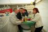 <b>40-Jahr Feier</b><br>Obmann Ing. Manfred Buzin mit dem Ehepaar Fiedler