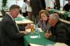 <b>40-Jahr Feier</b><br>Dr. Kurt Suchanek, Tr&auml;ger des Ehrenringes mit Gattin und Ing. Helmuth Gube