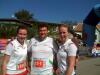 <b>Zweist�dtelauf 2012</b><br>UTC-Staffel im Ziel 4. Gesamtrang und 3. in der gemischten Wertung (jedoch mit 2 Damen im Team). Miriam Galoppi, Christoph Riedl und Renazte Stiebellehner (v.l.)