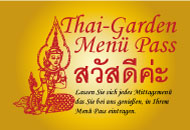 Thai-Garden Men&uuml; Pass
