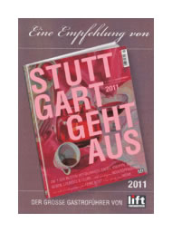 Eine Empfehlung von Stuttgart geht aus.