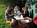 In der Sonne sitzt es sich am besten...