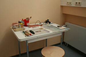 Logopädie und Ergotherapie :: Therapizentrum Trapp :: Rüsselsheim :: Behandlungsraum Ergotherapie
