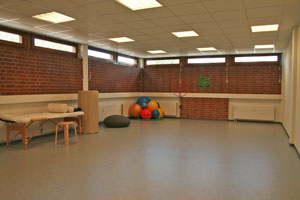 Logop�die und Ergotherapie :: Therapizentrum Trapp :: R�sselsheim :: Bewegungsraum